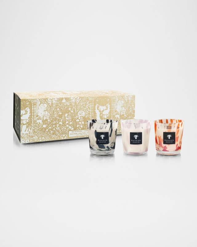 Pearls Candle Trio, 3 x 6.7 oz.